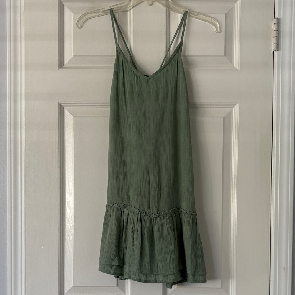 Hollister Green Sundress, Size XXS